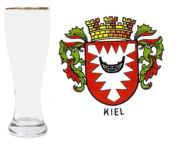 W-BIERGL.0,3L,KIEL WAPPEN