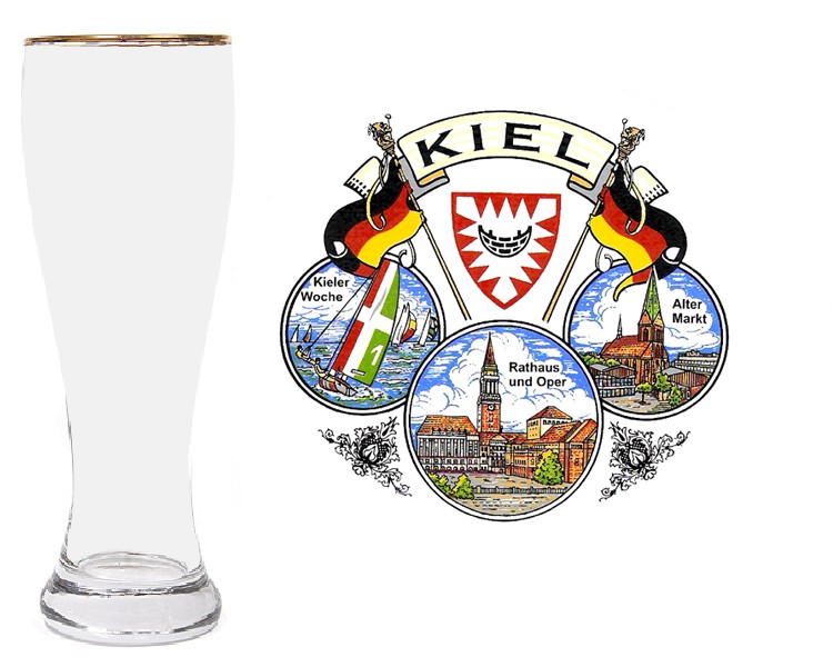 W-BIERGL.0,5L.KIEL, 3TLG.