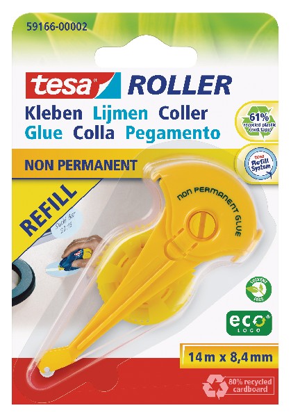 TESA KLEBEROLLER,1ER,SB