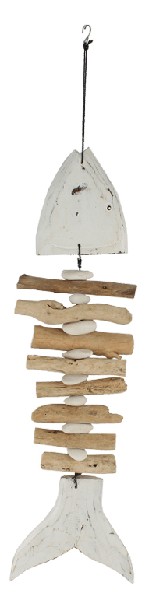 HO.HÄNGER,FISCH,WEIß,60CM