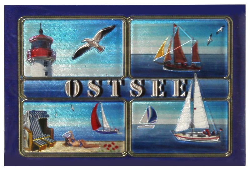 MAGN.LASER,7X5CM,OSTSEE