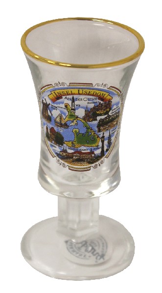 GLAS A.FUß 2CL,USEDOM,OST
