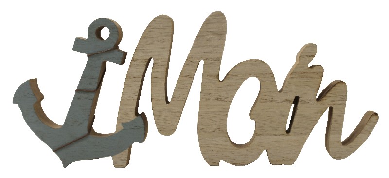 MOIN+ANKER,TEXT.30X2X13CM
