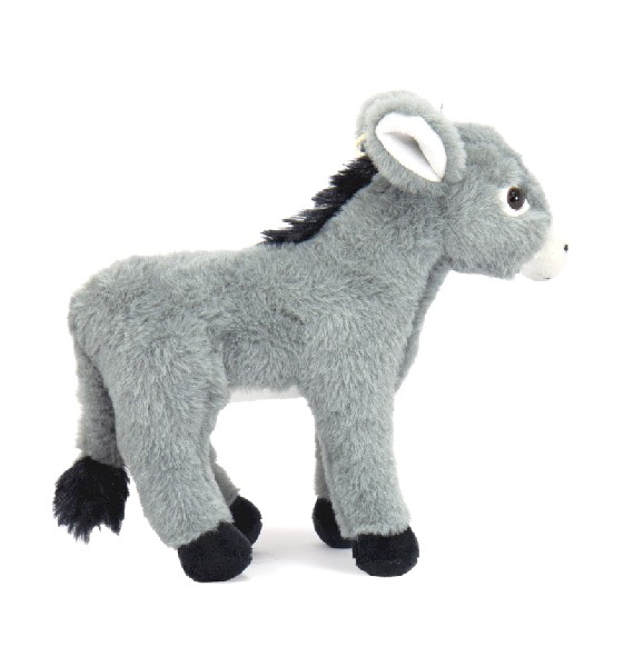 PL.ESEL,GRAU,STEHEND,25CM