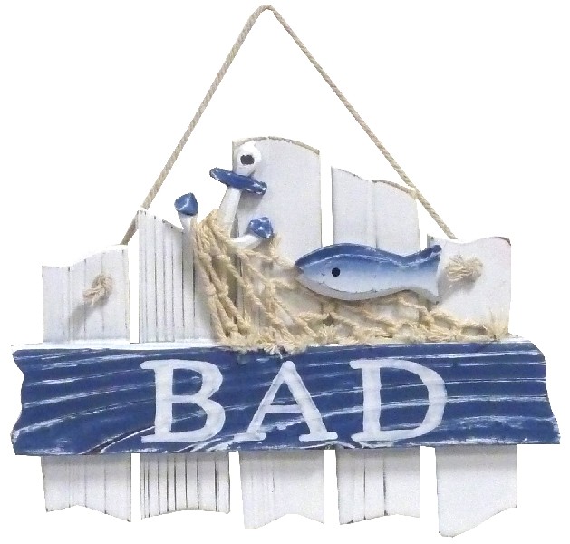 SCHILD,BAD,17X13CM