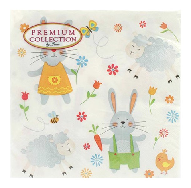 SERV.33X33CM 20ER, OSTERN