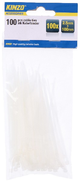 KABELBINDER,10CM,100ER,SB