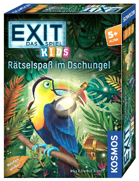 EXIT,KIDS,DSCHUNGELRÄTSEL