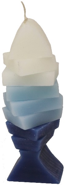 KERZE FISCHDESIGN 21CM