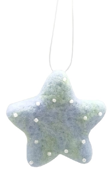 FILZ SEESTERN,BLAU,8,5CM