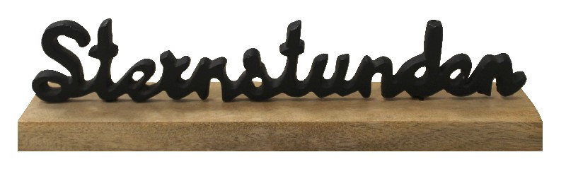 SCHRIFTZUG "STERNSTUNDEN"