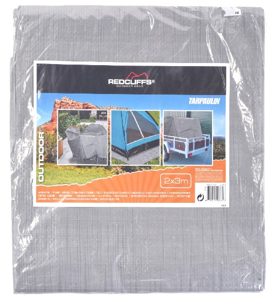 GEWEBEPLANE,GRAU,2X3M