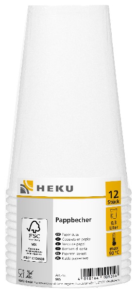 [152663] PAPPBECHER WEISS 0,3 LTR