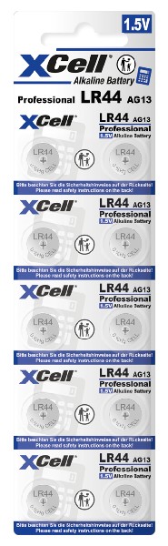 [577924] XCELL KNOPFZELLE 10ER  SB