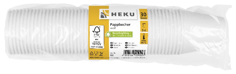 [152677] PAPPBECHER WEISS 5CL 30ER