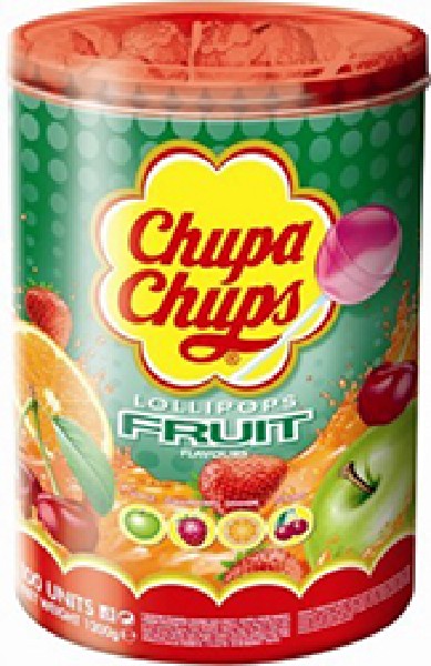 CHUPA CHUPS, 12G,FRUCHT