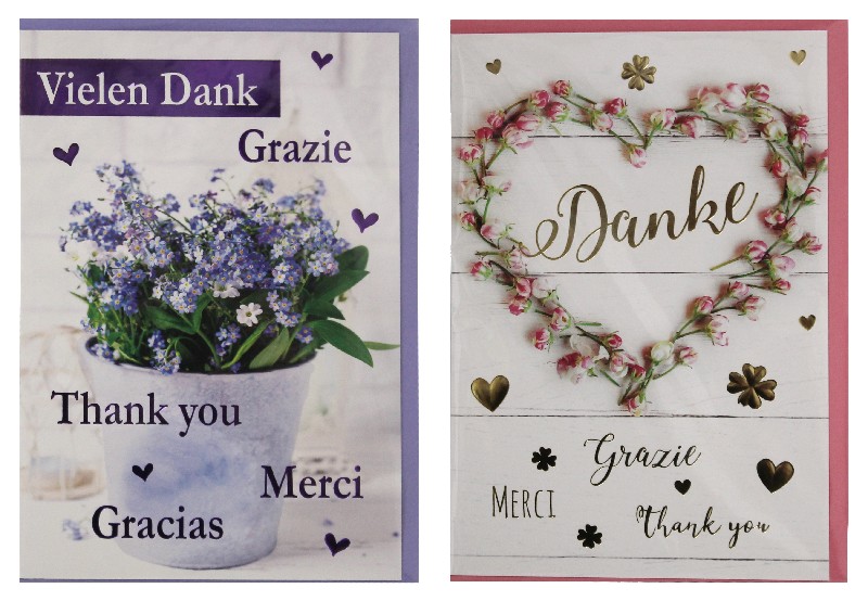 KARTE, ALLGEMEIN DANKE