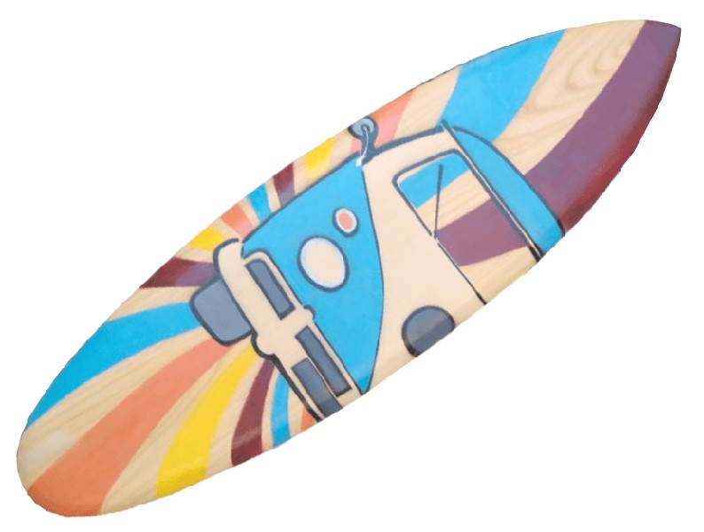 DEKOSURFER,VW,BUNT,100CM