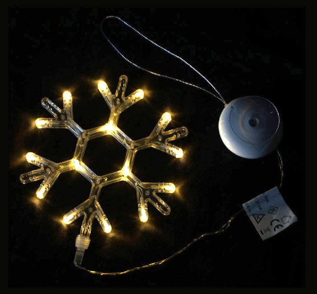LED SCHNEEFLOCKE 20CM WWS