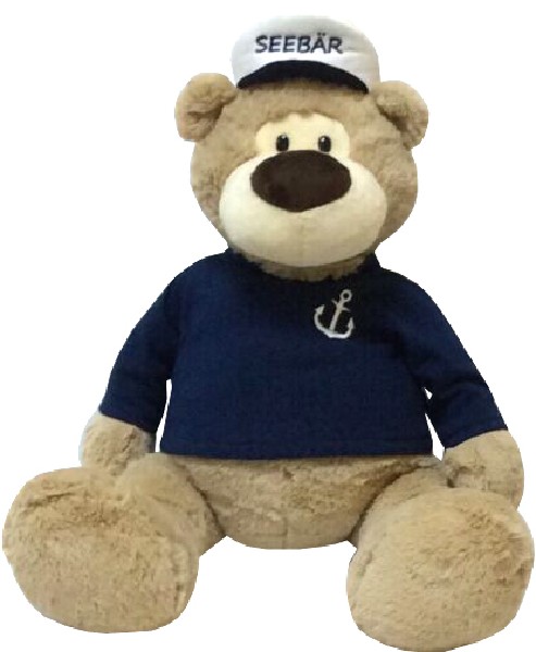 PL.BÄR,SEEBÄR,SITZ.,30CM