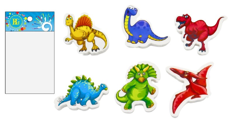 DINO,RADIERER,5CM,6FA.,SB
