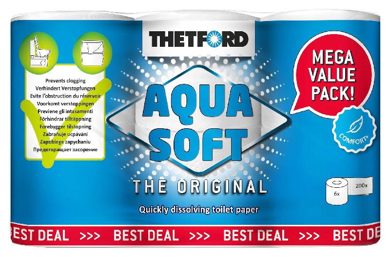 AQUA SOFT TOI PAPIER 6ER