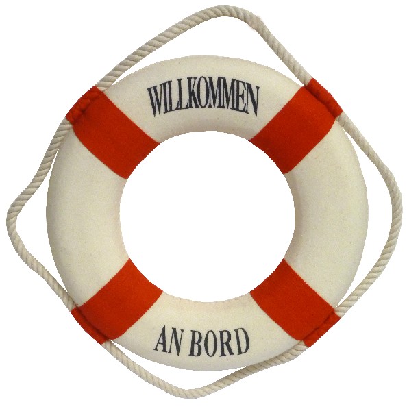 R-RING, 14CM, ROT/WEISS