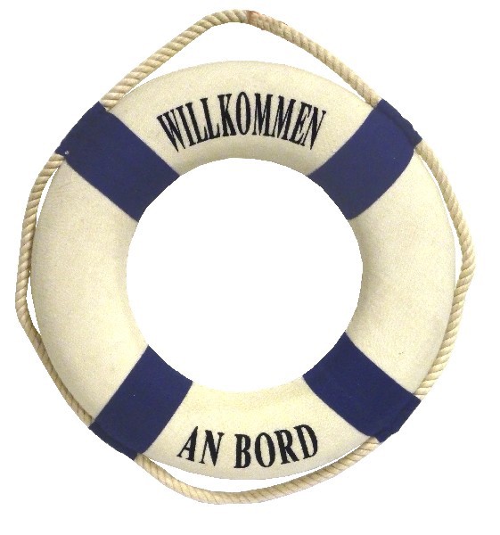R-RING 25CM,BLAU/WEISS