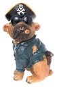 HUND,PIRAT.10X5X5,5CM,2F.