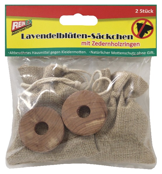 MOTTENSCHUTZ,LAVENDEL&ZED