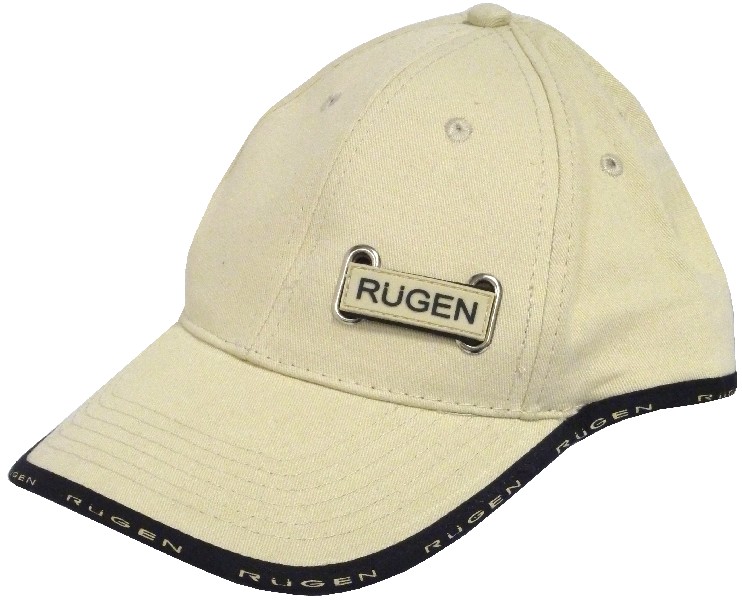 CAP BEIG/RANDTEXT:RÜGEN
