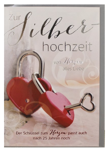 KARTE, SILBERHOCHZEIT