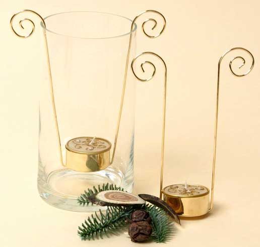 GLAS-ZYLINDER MIT FUSS