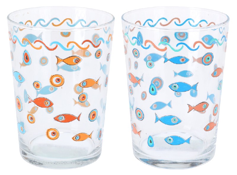 GLAS,BEDR.FISCHE,510ML,2F