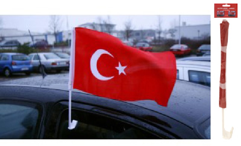 FLAGGE FÜR AUTO 25X45CM