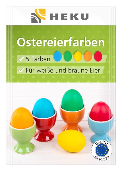 EIERFARBEN, PAPIERTÜTCHEN