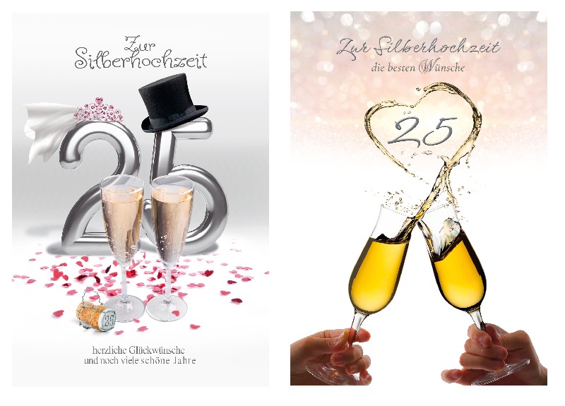 KARTE, SILBERHOCHZEIT