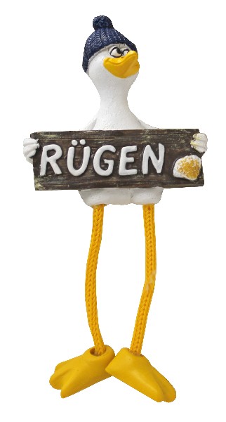 MAGN.MÖWE,SCHILD/RÜGEN