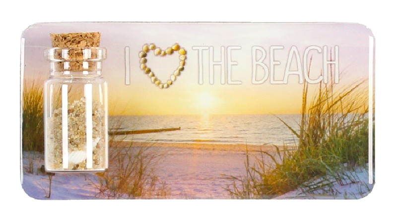 MAGN.I LOVE THE BEACH,10C