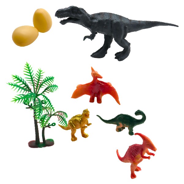 DINOSAUR.-SET,8TLG,    SB