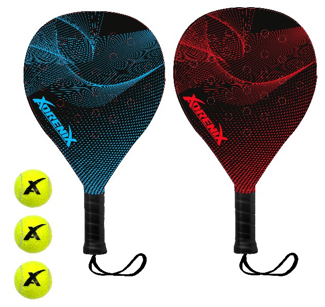 PADELSPIEL INCL.3BÄLLE,2F