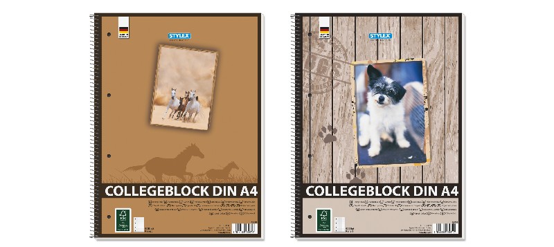 COLLEGEBLOCK A4 80BL. KAR