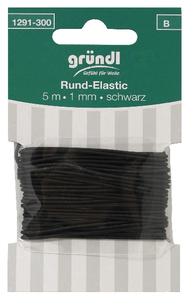 GUMMIKOR.ELAST.5M SCHW.SB