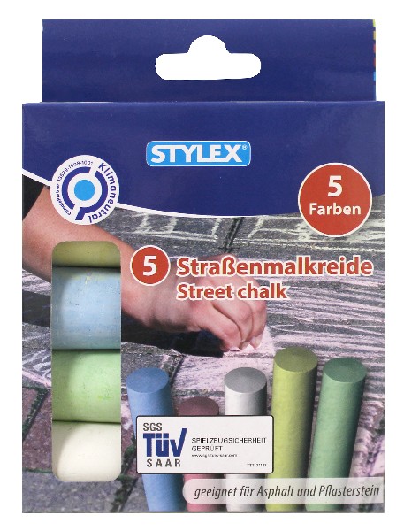 STRASSENMALKREIDE 5ER  SB