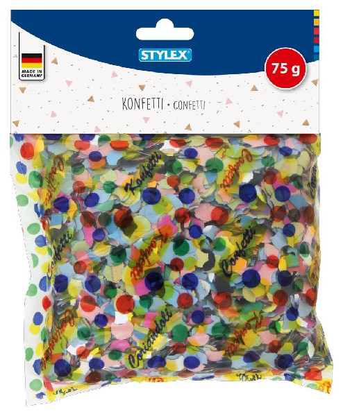 KONFETTI,BUNTE FB.,75G,SB