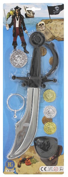 PIRATENSET,SÄBEL,7TLG. SB
