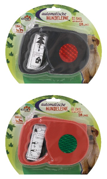 HUNDELEINE AUTO.5M,8KG SB