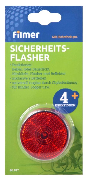 SICHERHEITSFLASHER ROT SB