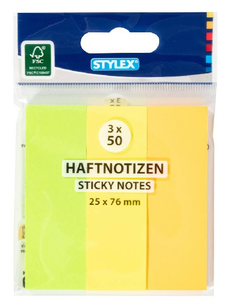 HAFTNOTIZEN 3X50BLATT  SB