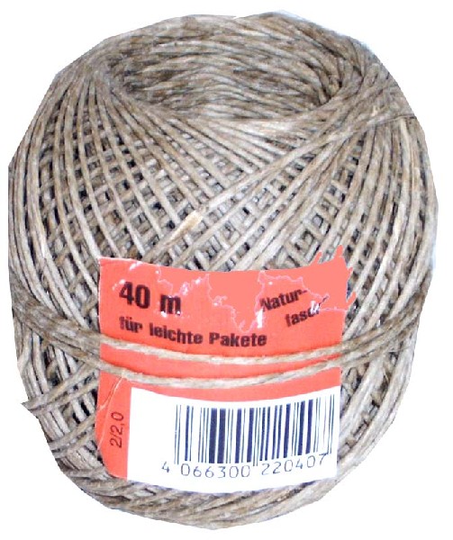 PACKSCHNUR 40M DUENN